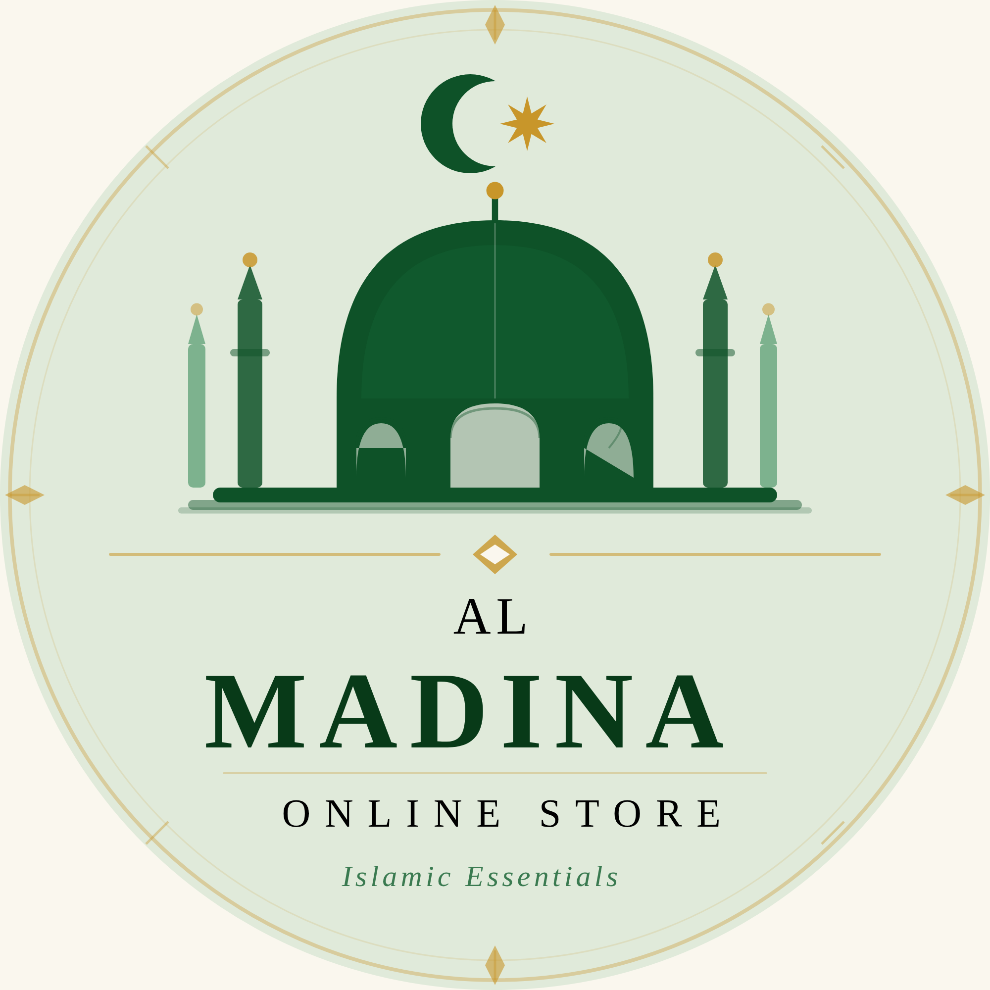 AL Madina Online Store Logo